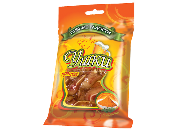 Уши свиные пряные "Пивные радости" (100гр) в Шахтах