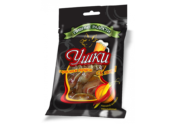 Уши свиные с красным перцем "Пивные радости" (100гр) в Шахтах