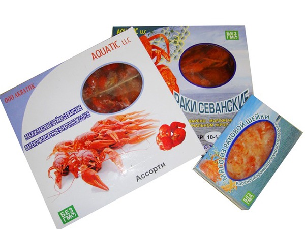 Раки в ассортименте в Шахтах