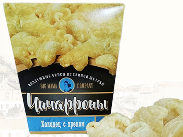 Чичарроны со вкусом холодца и хрена в Шахтах