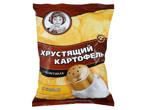 Картофельные чипсы "Девочка" 40 гр. в Шахтах
