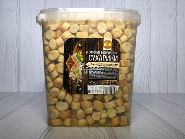 Сухарики с холодцом и хреном в Шахтах