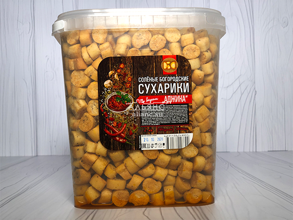Сухарики с аджикой в Шахтах