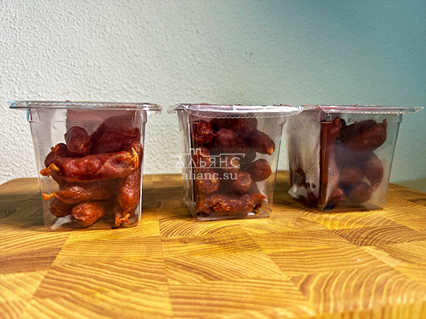 Колбаски МИНИ с сыром с/к (100 гр) в Шахтах