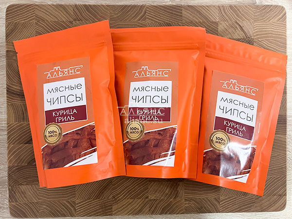 Мясо (АЛЬЯНС) вяленое курица "Гриль" 50 гр. в Шахтах