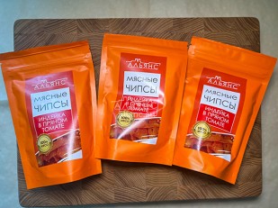 Корюшка  САХАЛИНСКАЯ с икрой (100 гр): Мясо (АЛЬЯНС) вяленое индейка 