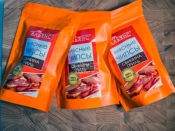 Мясо (АЛЬЯНС) вяленое свинина "Гриль" 50 гр. в Шахтах