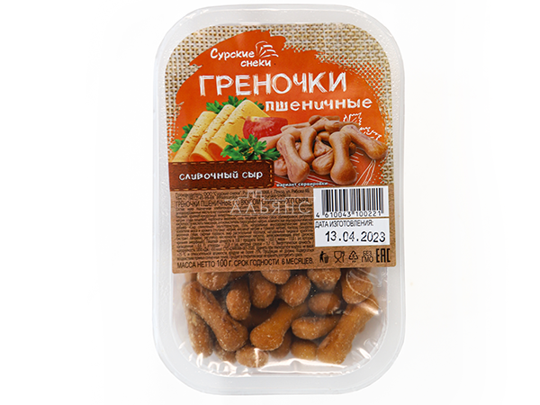 Сурские (ПШЕНИЧНЫЕ) Сливочный сыр (100 гр) в Шахтах