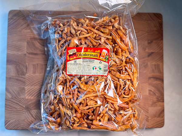 Нитка ЖАРЕНАЯ "Тайский перец" Oktobersnack 1 кг (сырный продукт) в Шахтах