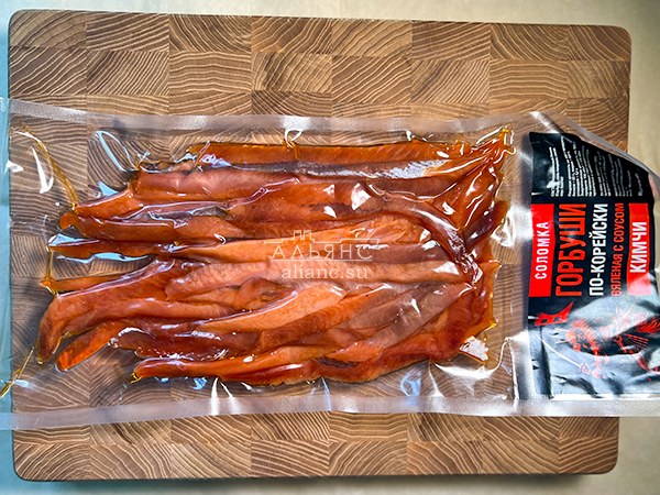 Горбуша соломка по-корейски в Шахтах