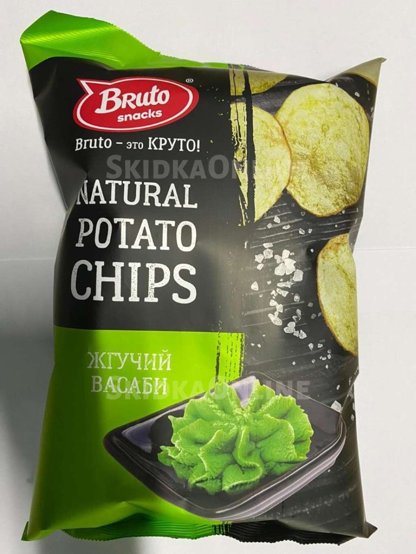 Картофель «Бруто» со вкусом васаби 130 гр. в Шахтах