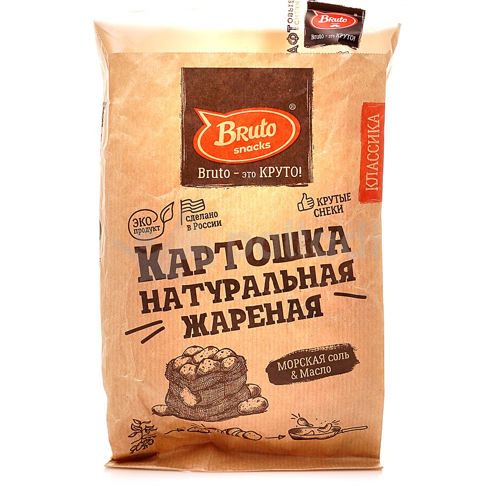 Картофель «Бруто» с солью 70 гр. в Шахтах