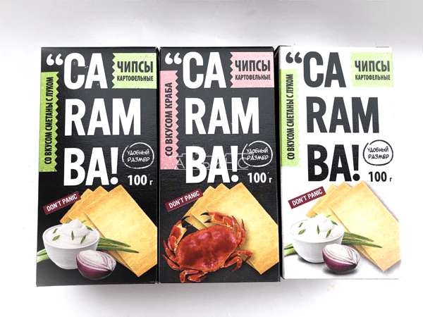 Чипсы "CARAMBA" ассорти 100 гр. в Шахтах