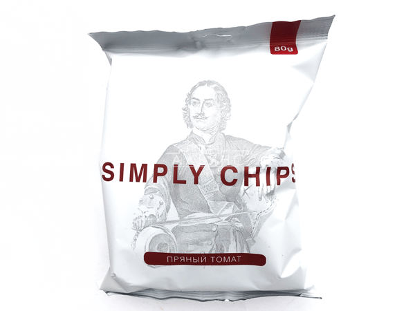 Картофельные чипсы "Simple chips" Пряный томат 80 гр. в Шахтах